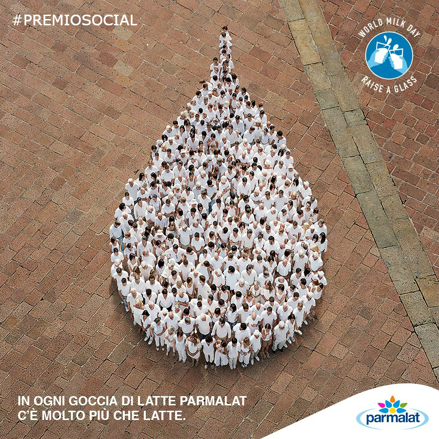 parmalat facebook campagna