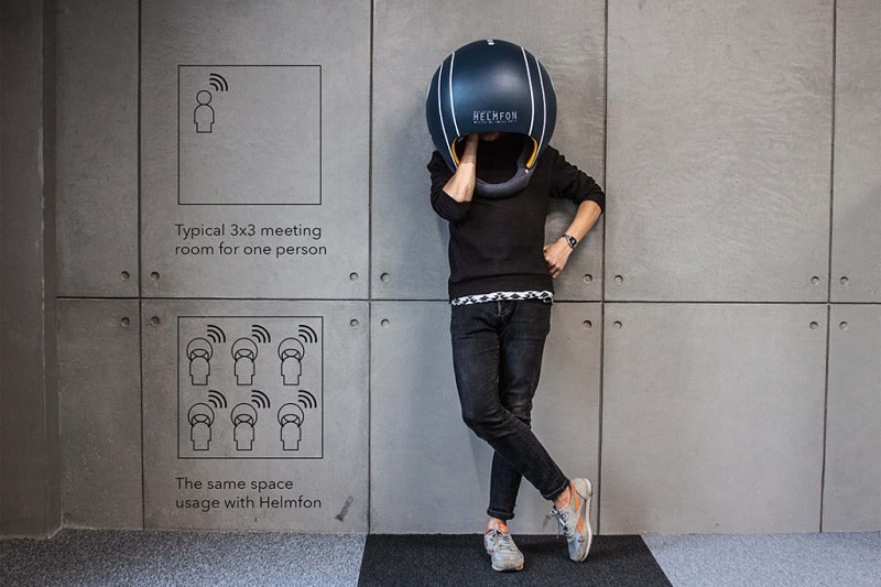 Helmfon: il casco che spegne i rumori