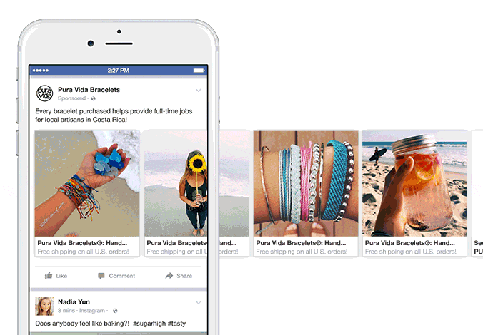 Pura-Vida carousel corporate storytelling