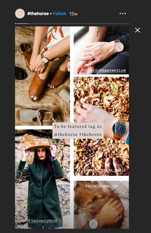 User generated content